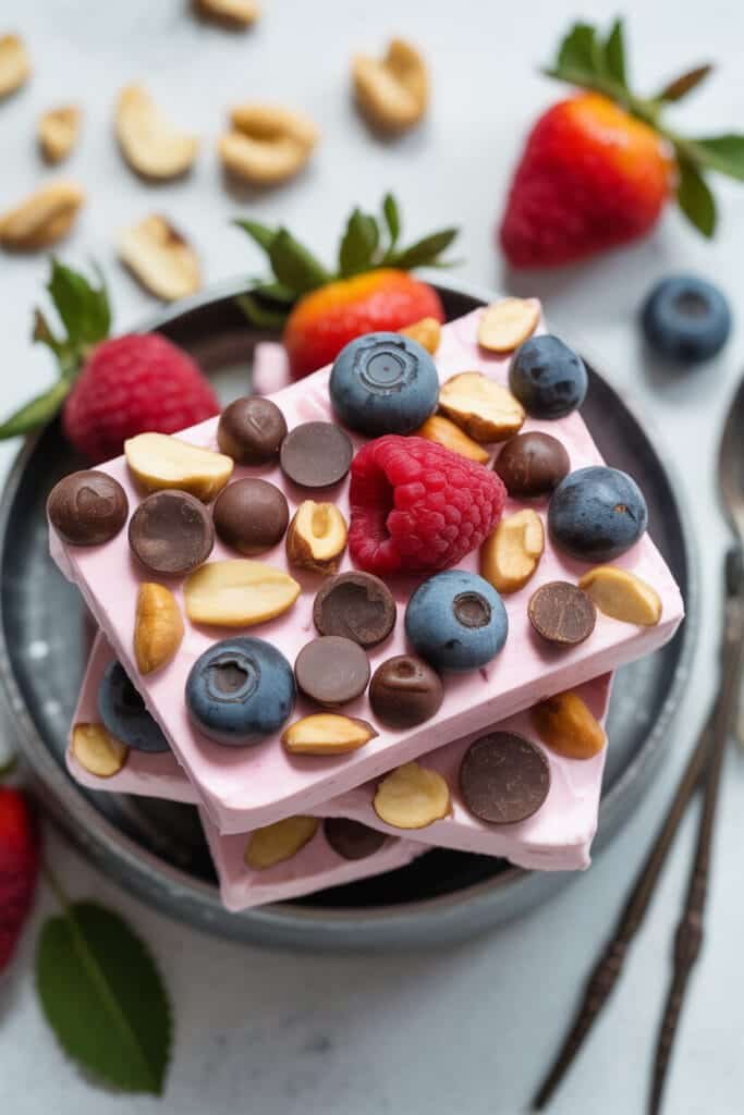 Frozen Yogurt Bark