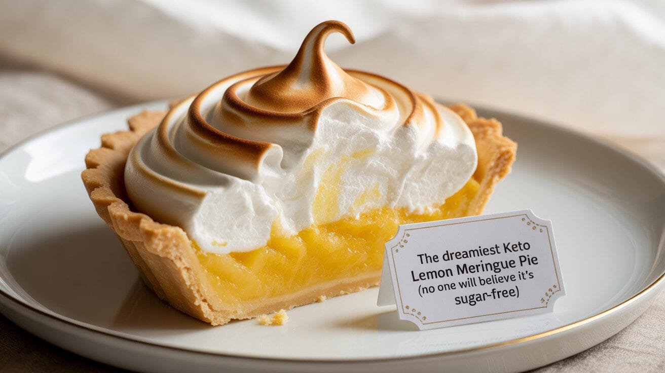 The Dreamiest Keto Lemon Meringue Pie (No One Will Believe It's Sugar-Free)