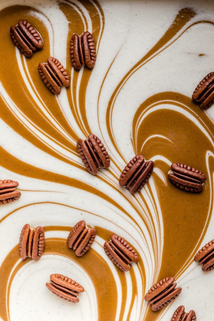 Salted Caramel Pecan Keto Ice Cream