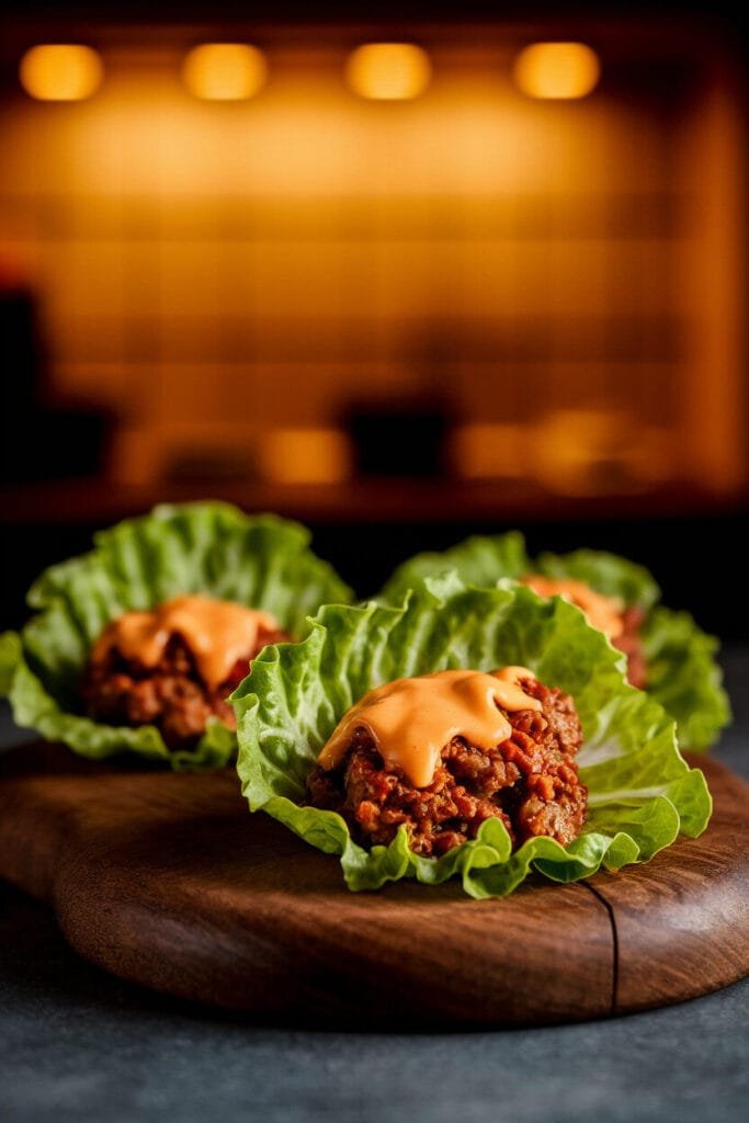 Cheeseburger Lettuce Wraps
