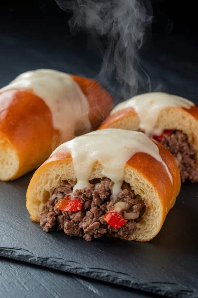 Keto Philly Cheesesteak Roll