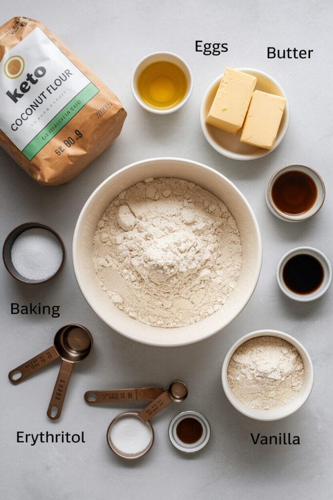 keto coconut flour muffins