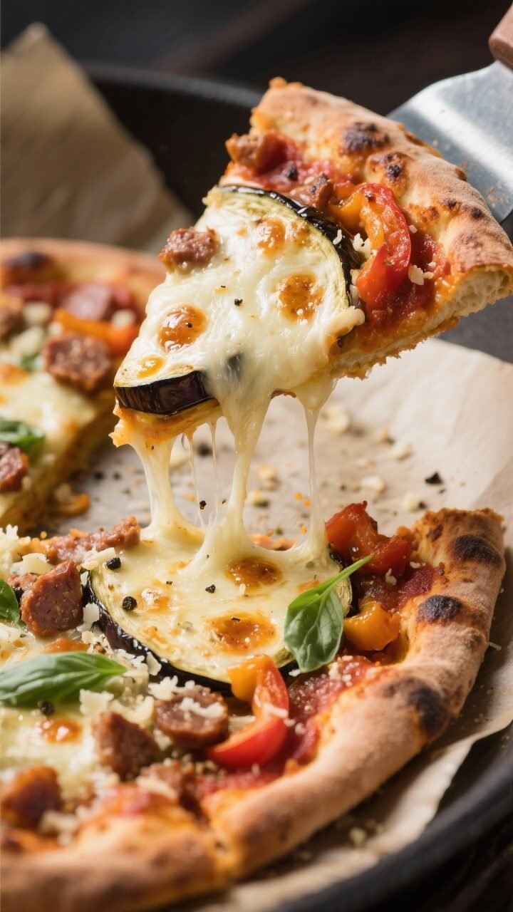 Eggplant Sheet Pan Keto Pizza Eggplant Sheet Pan Keto Pizza