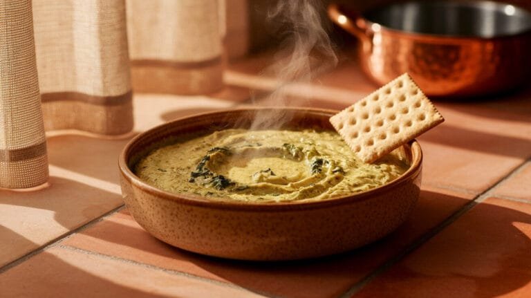 The World's Creamiest Keto Spinach Artichoke Dip (Hot or Cold)