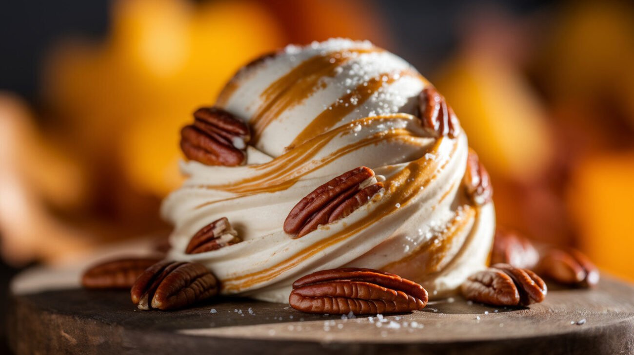 Salted Caramel Pecan Keto Ice Cream Salted Caramel Pecan Keto Ice Cream