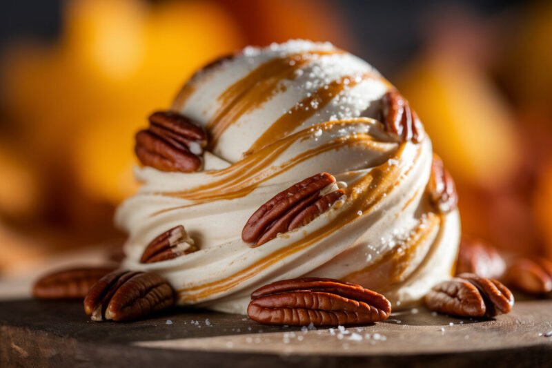 Salted Caramel Pecan Keto Ice Cream Salted Caramel Pecan Keto Ice Cream