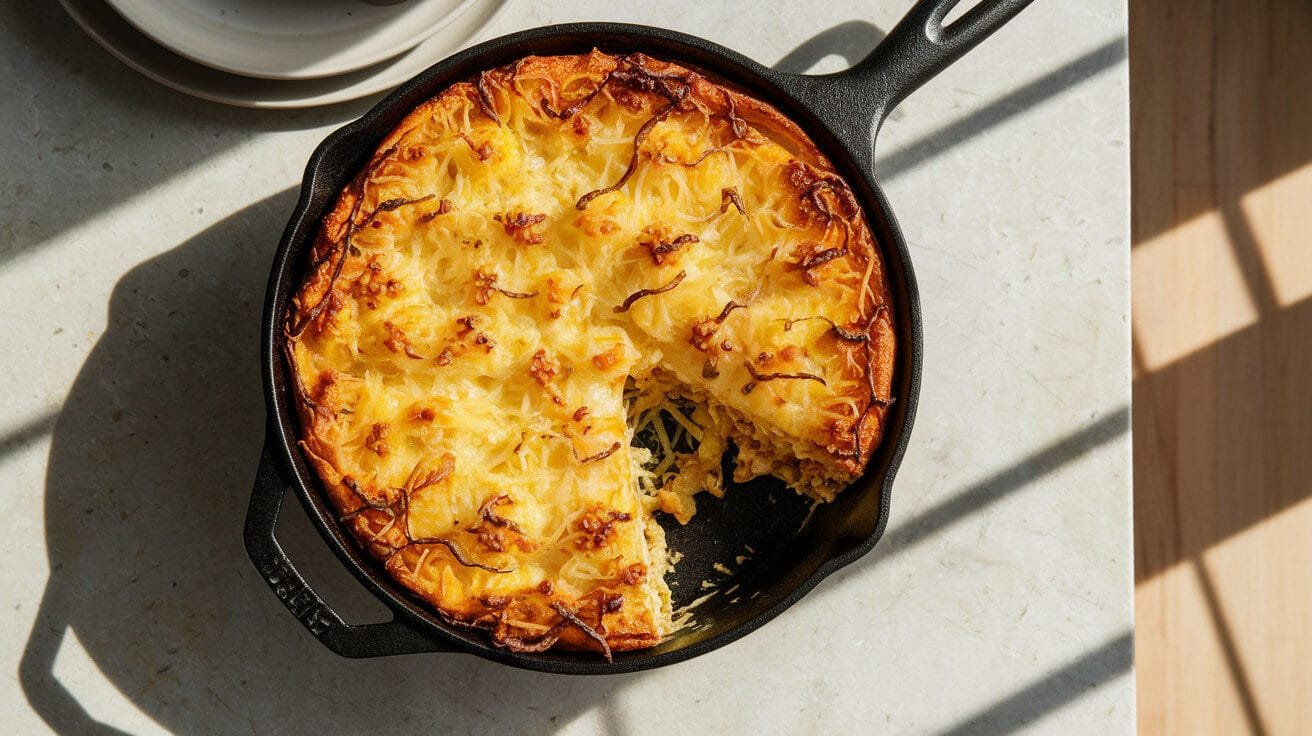 Cheesy Keto Sausage Breakfast Casserole