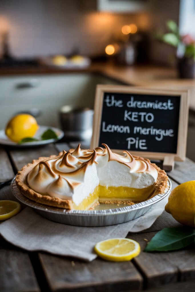 The Dreamiest Keto Lemon Meringue Pie (No One Will Believe It's Sugar-Free)
