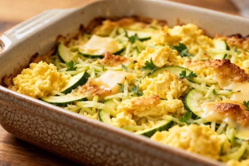 Keto Egg and Zucchini Breakfast Bake Keto Egg and Zucchini Breakfast Bake