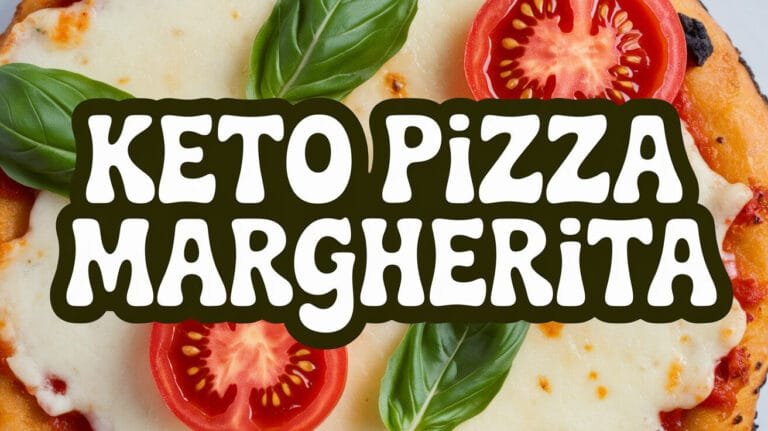 KETO PIZZA MARGHERITA