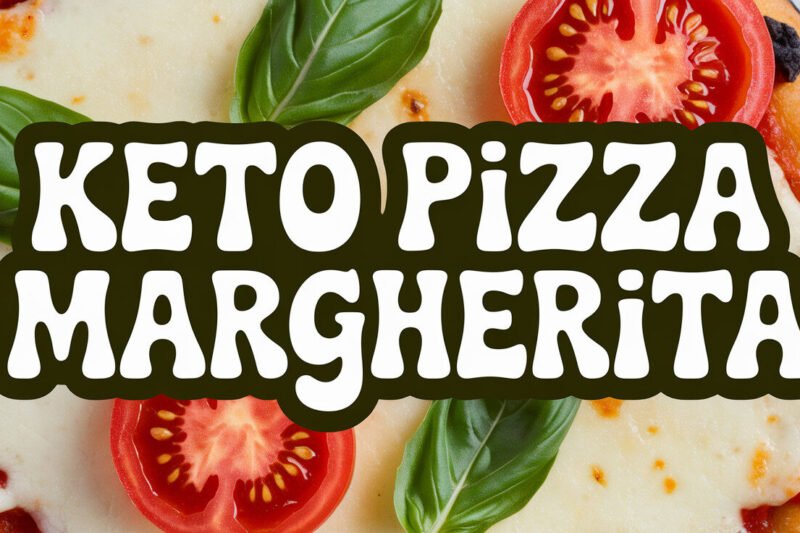 Keto Pizza Margherita with a Flawless Almond Flour Crust Keto Pizza Margherita with a Flawless Almond Flour Crust