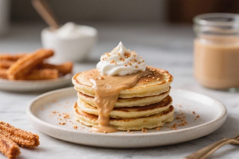 Keto Protein Pancake Stacks