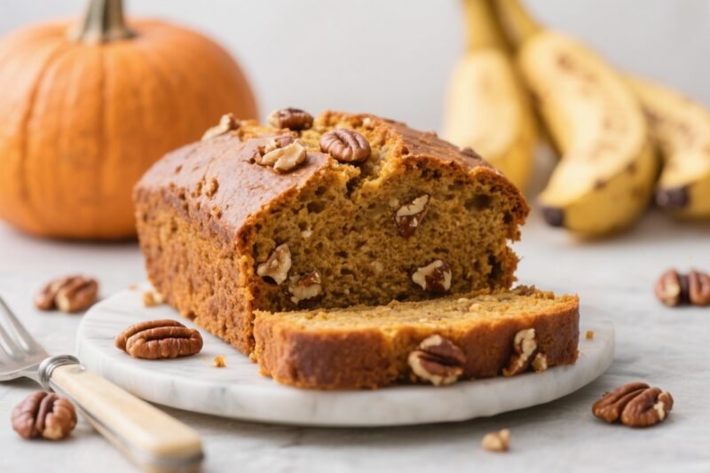 Pumpkin Banana Bread With Toasty Pecans – Cozy, Moist, and Perfectly Spiced Pumpkin Banana Bread With Toasty Pecans – Cozy, Moist, and Perfectly Spiced