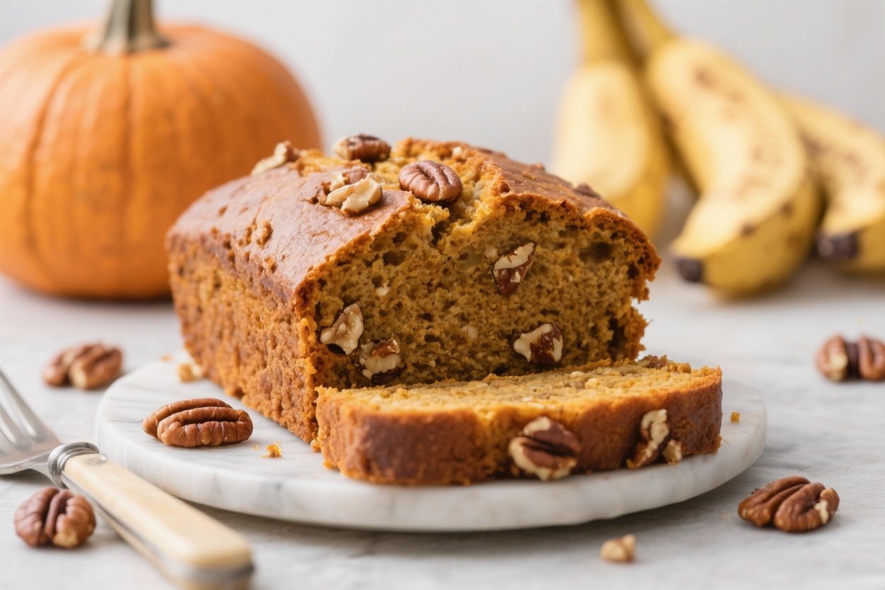 Pumpkin Banana Bread With Toasty Pecans – Cozy, Moist, and Perfectly Spiced Pumpkin Banana Bread With Toasty Pecans – Cozy, Moist, and Perfectly Spiced