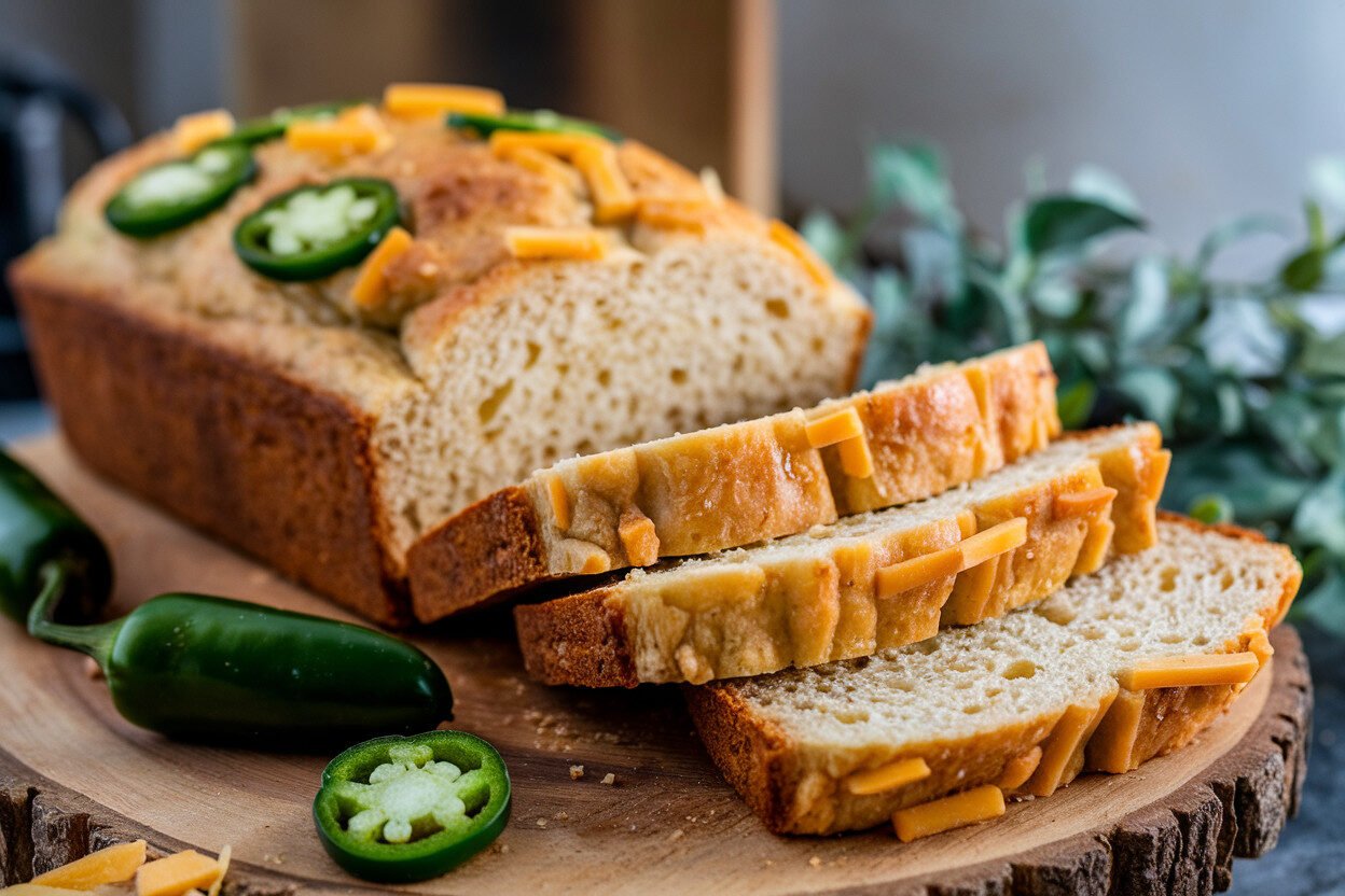 Keto Jalapeño Cheddar Bread – Spicy, Cheesy, and Irresistible: The Low-Carb Loaf That Breaks the Internet Keto Jalapeño Cheddar Bread – Spicy, Cheesy, and Irresistible: The Low-Carb Loaf That Breaks the Internet