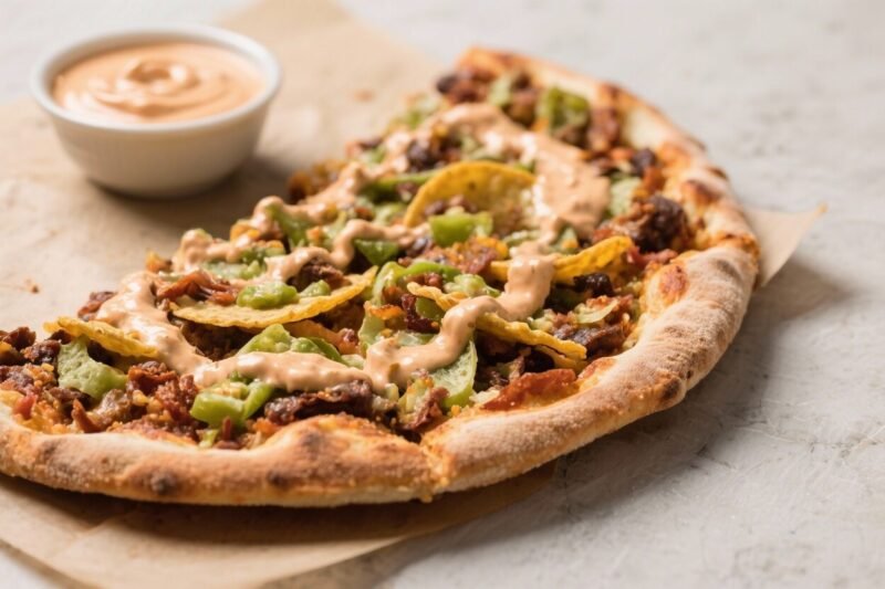 Keto Taco Pizza, Chipotle Crema – A Flavor-Packed Low-Carb Favorite