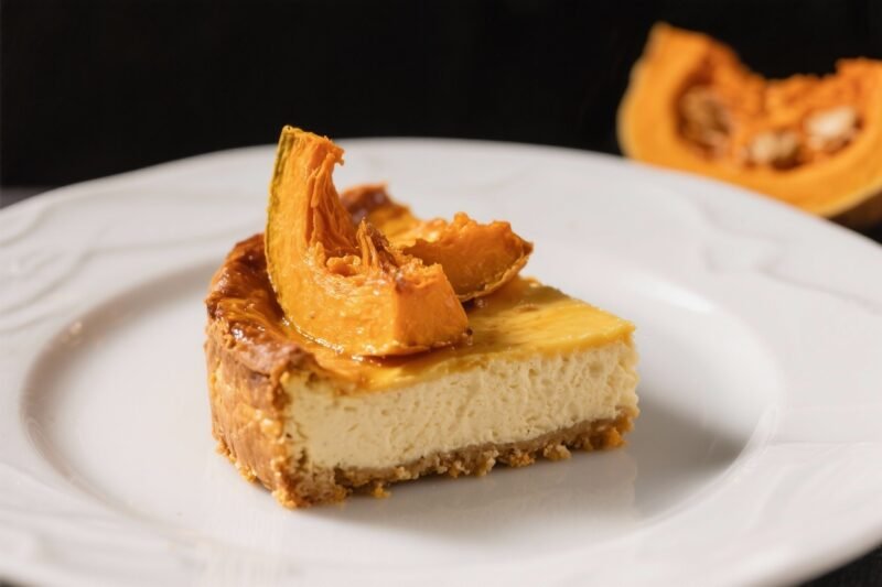 Pumpkin Basque-Style Cheesecake With Roasted Pumpkin – Burnt Top, Creamy Middle Pumpkin Basque-Style Cheesecake With Roasted Pumpkin – Burnt Top, Creamy Middle