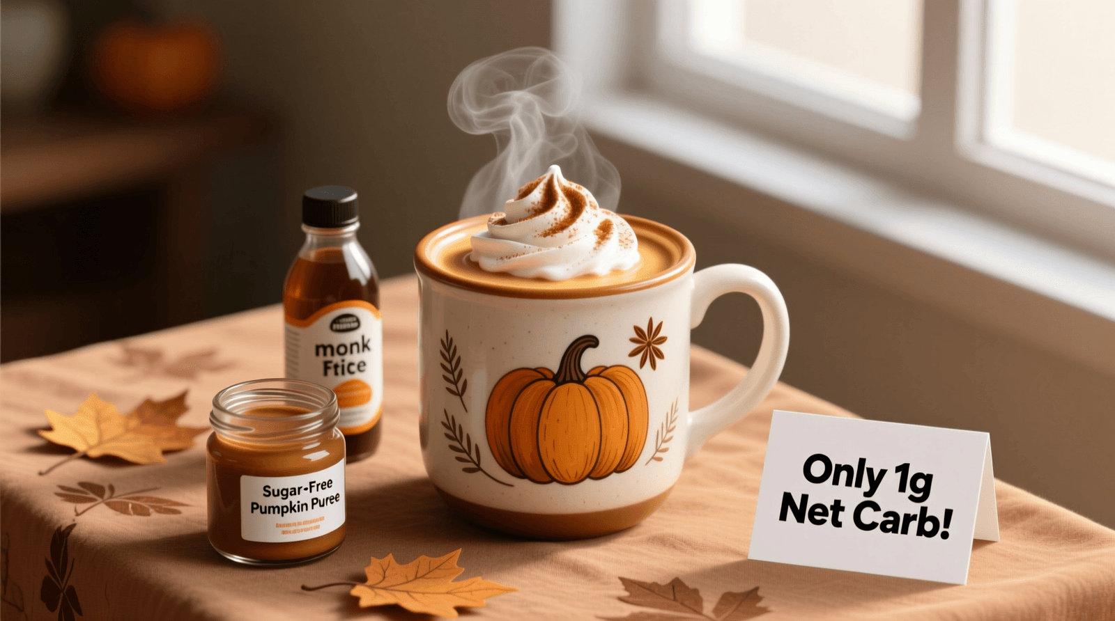 keto pumpkin spice latte