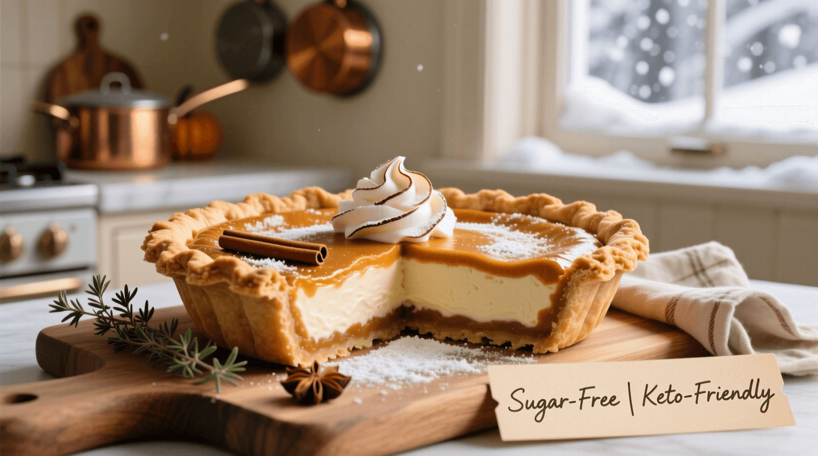 Keto Cottage Cheese Pumpkin Pie: A Creamy, Sugar-Free Holiday Dessert