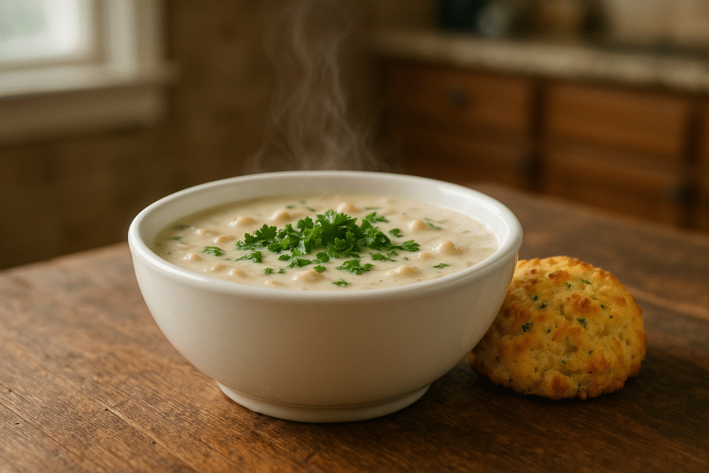 keto clam chowder