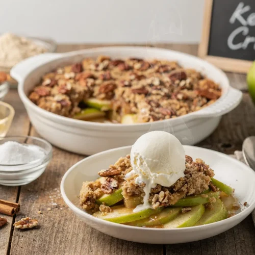 Keto Apple Crisp Recipe