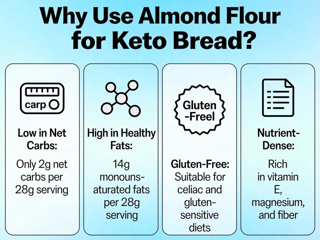 Why Use Almond Flour for Keto Bread?