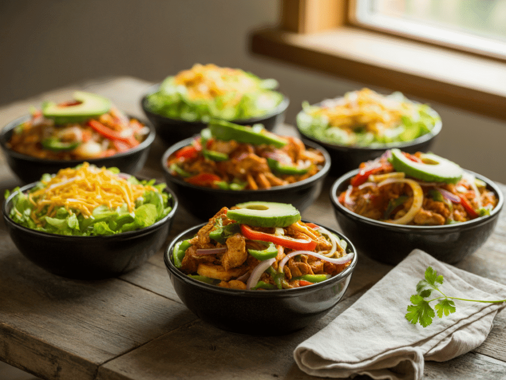 Keto Fajita Bowl Variations for Every Taste

For Kids: Making Your Keto Bowl Milder and More "Normal" Looking