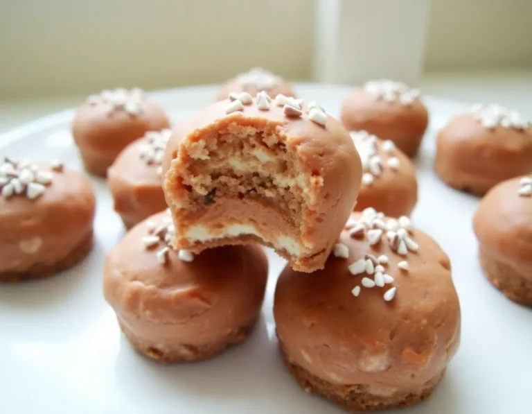Low Carb Gingerbread Cheesecake Bites