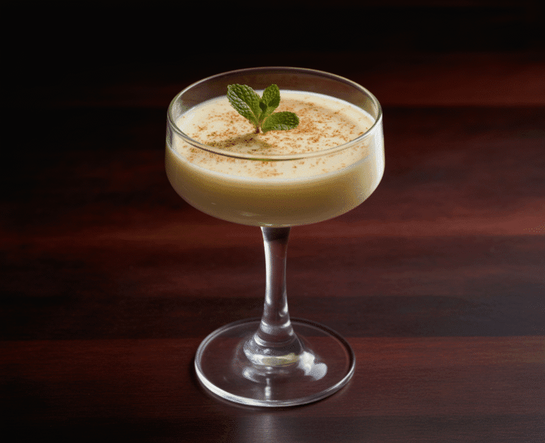 Keto Eggnog Panna Cotta