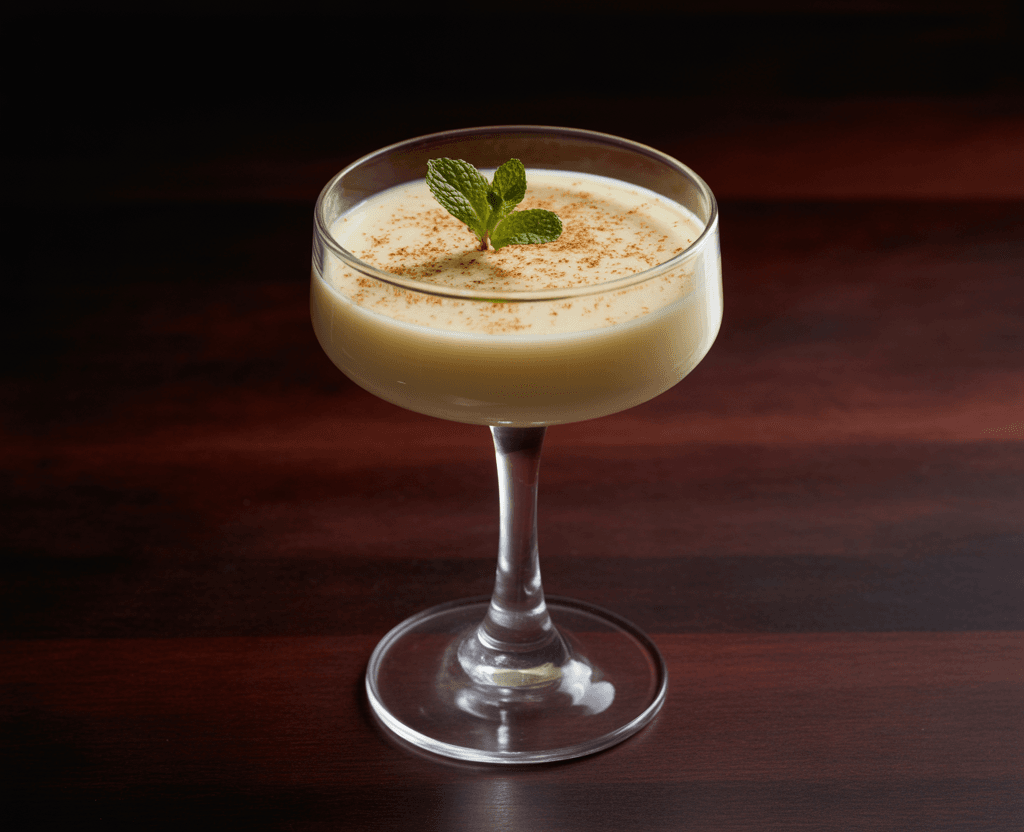 Keto Eggnog Panna Cotta