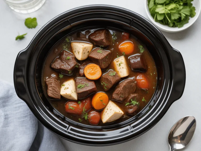 Slow Cooker Guinness Beef Stew