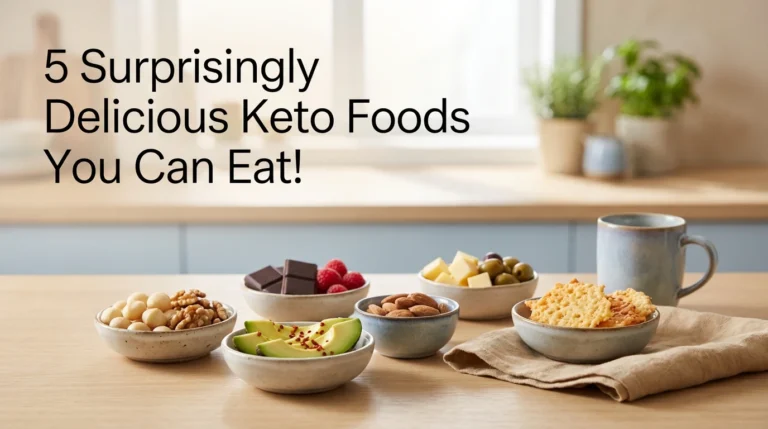 Surprisingly Delicious Keto Foods You Can Eat!
