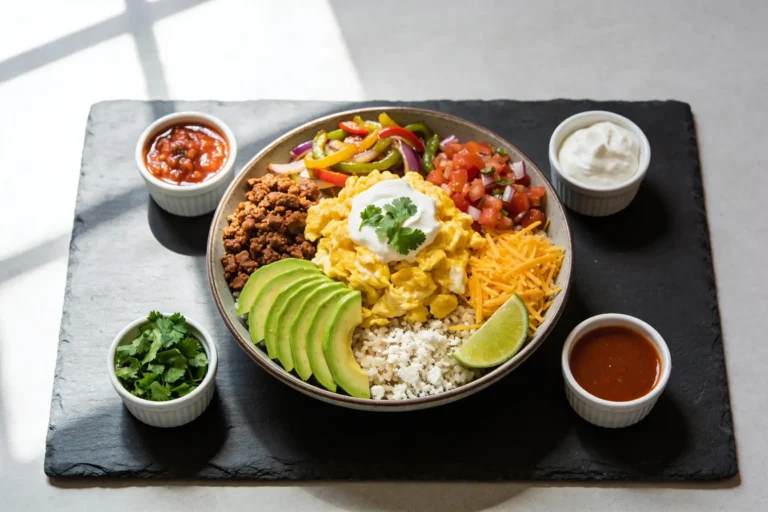 Low Carb Breakfast Burrito Bowl You’Ll Crave Daily