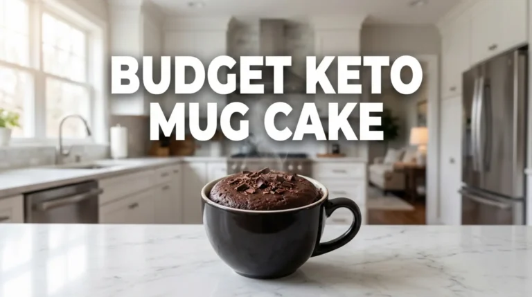 keto chocolate mug cake recipe