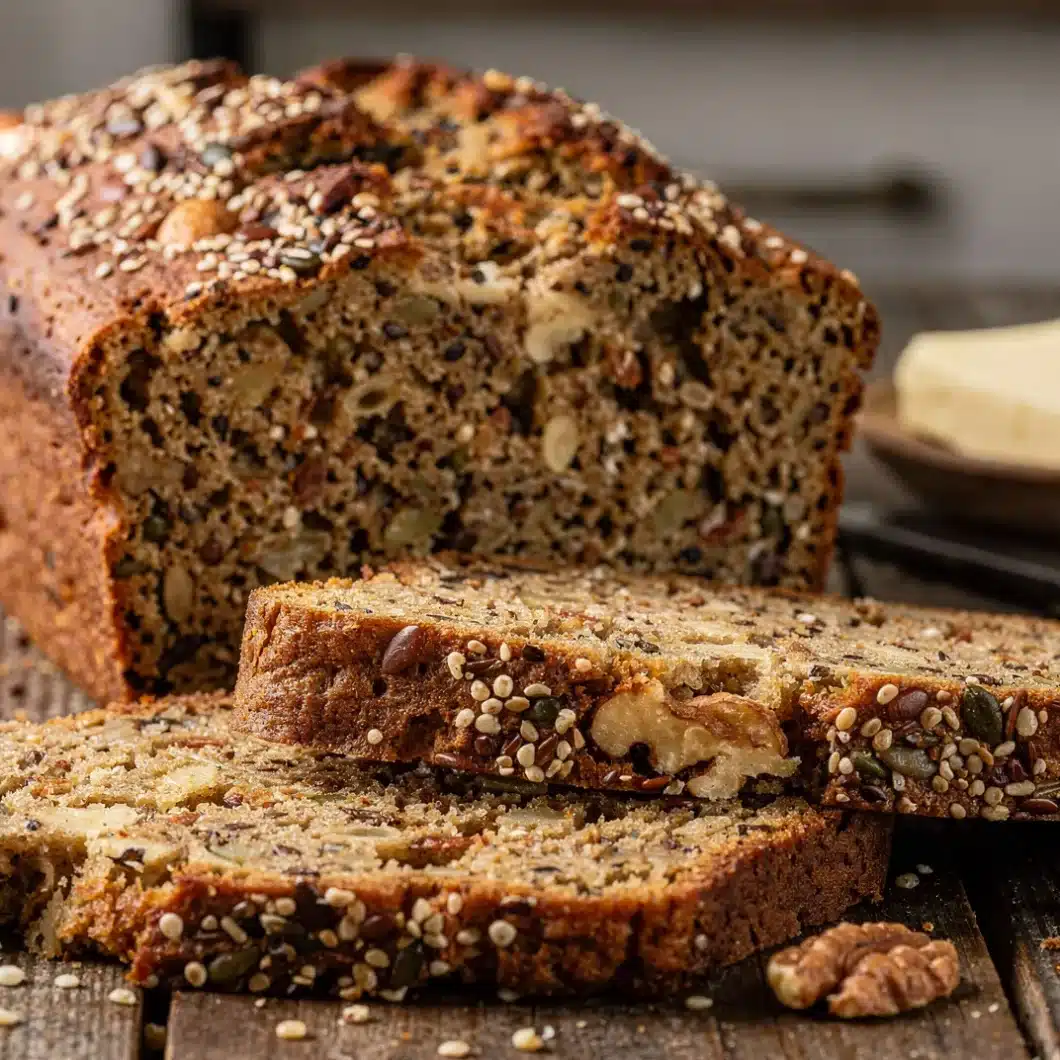 Keto Hemp Seed Loaf: Rustic & High-Protein